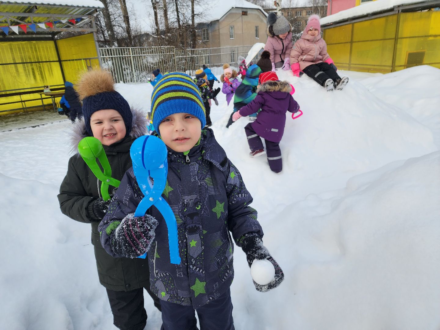 красноармейск, г.о. пушкинский, зимние прогулки, дошкольное образование,