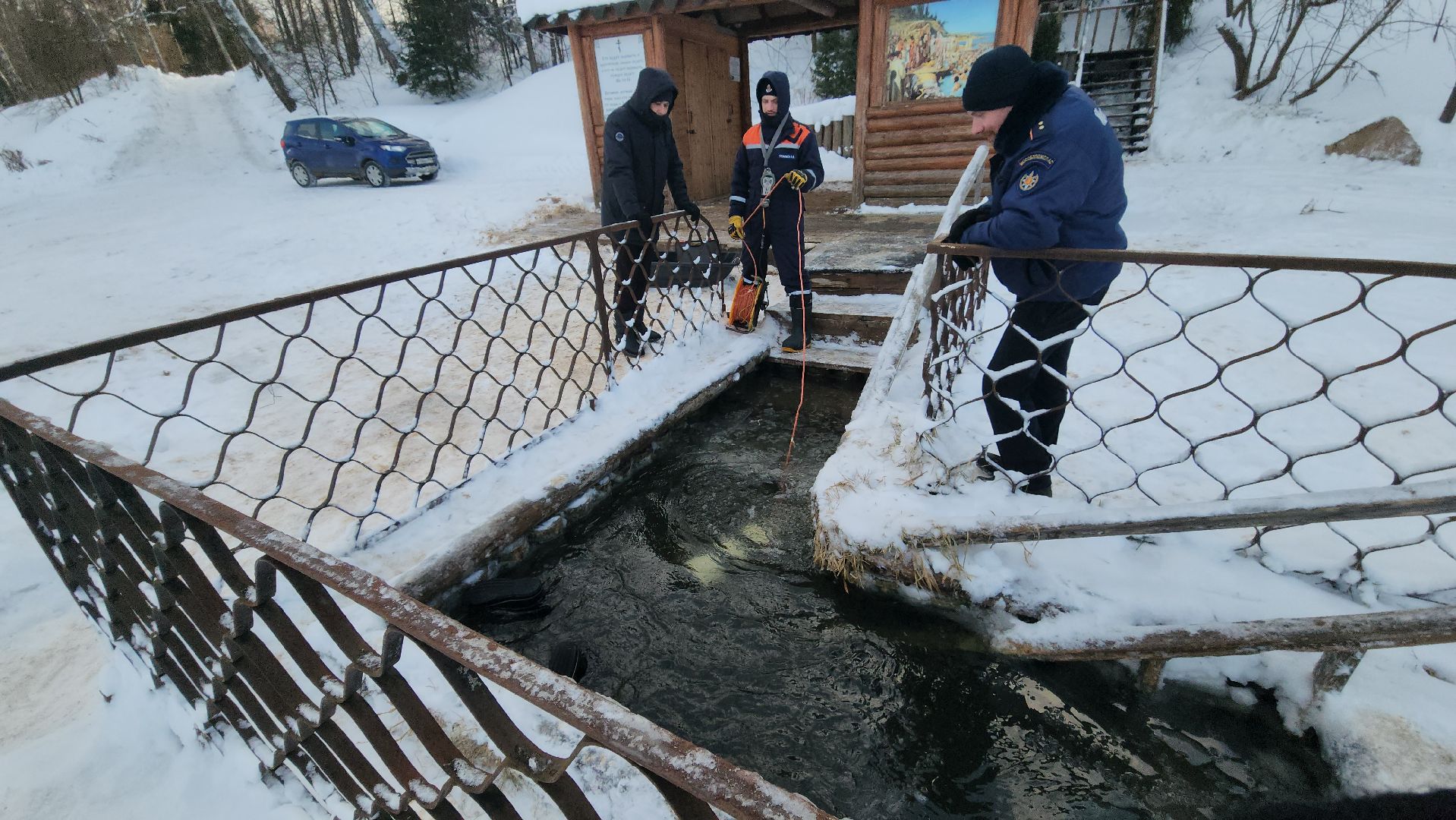 крещение господне, Крещенские купания, безопасность, руза, рузский городской округ, московская область, Подмосковье,