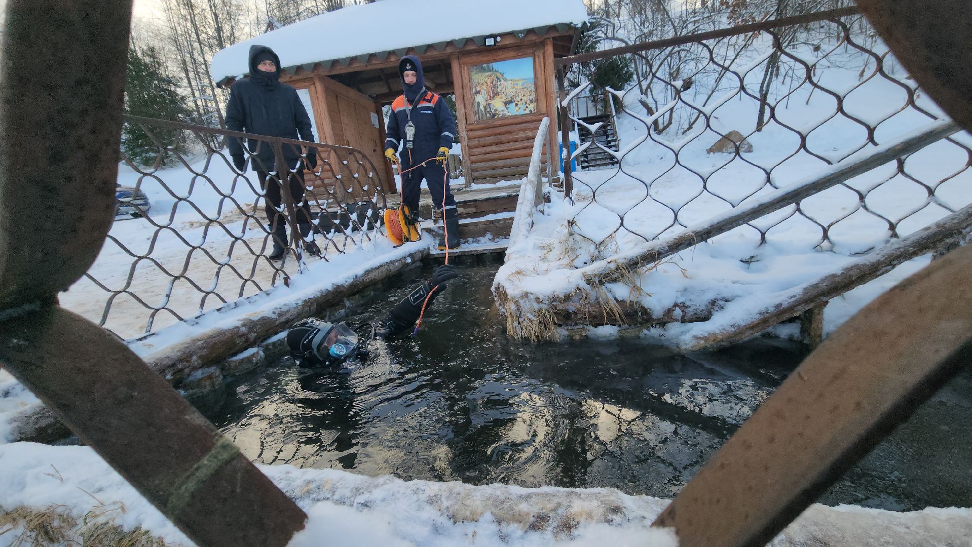 крещение господне, Крещенские купания, безопасность, руза, рузский городской округ, московская область, Подмосковье,