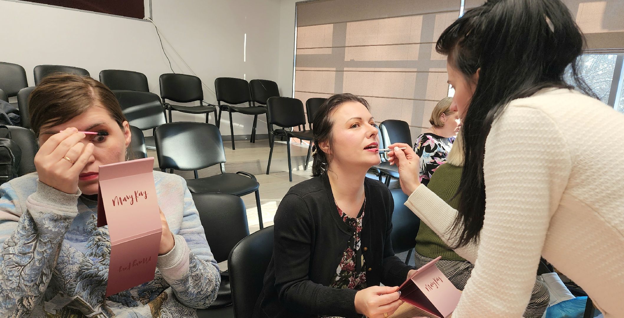 домодедово, зима в подмосковье, ДК Мир, дом культуры, подмосквье, макияж, визаж, Визажист, СВО, мастер класс, обучение, тренинг, социальный проект,