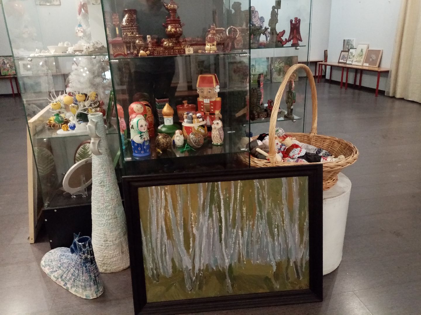 открытие выставки, искусство, художники, картины,