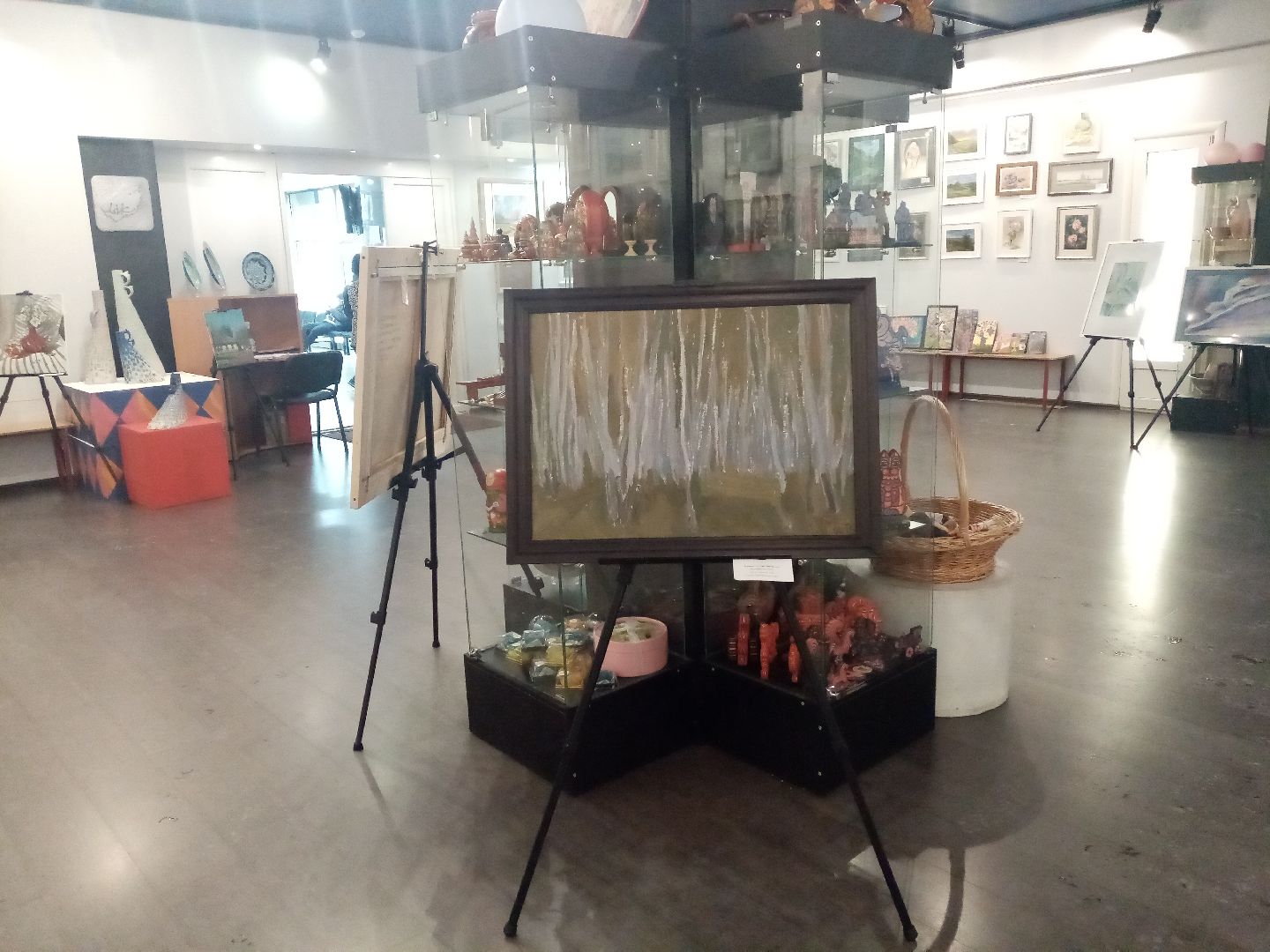 открытие выставки, искусство, художники, картины,