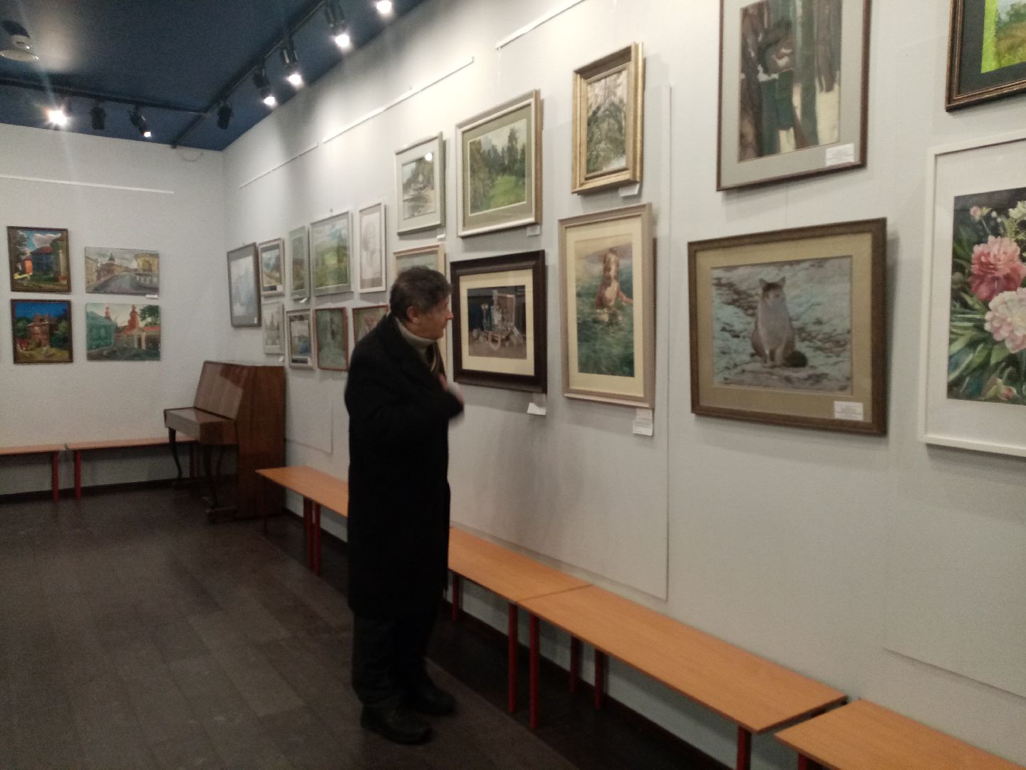 открытие выставки, искусство, художники, картины,