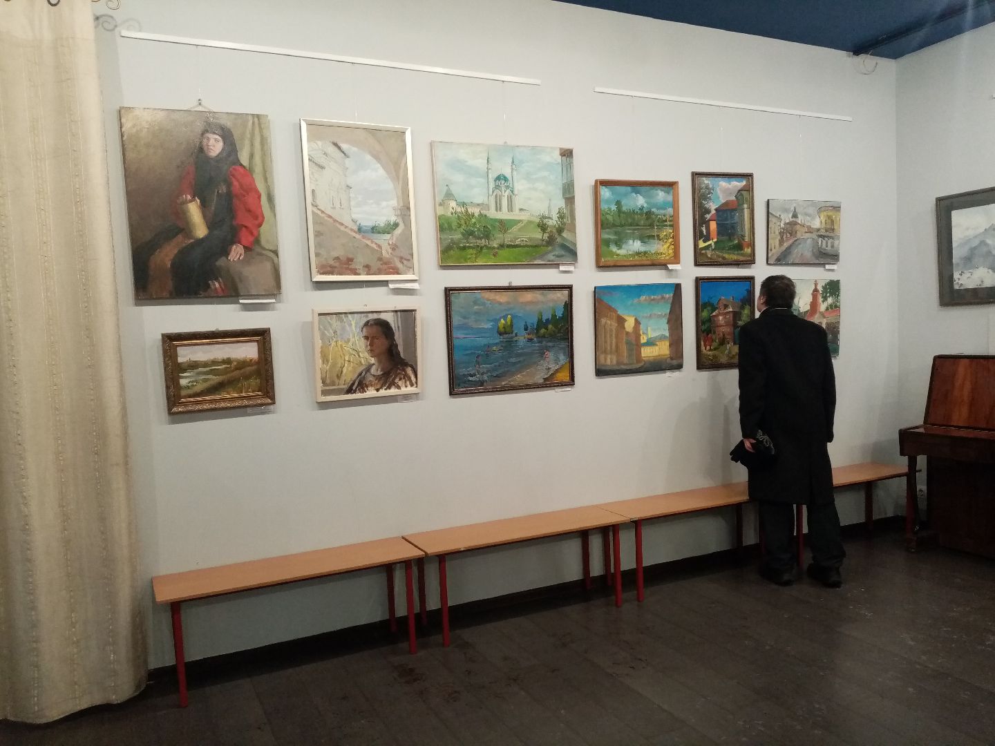 открытие выставки, искусство, художники, картины,