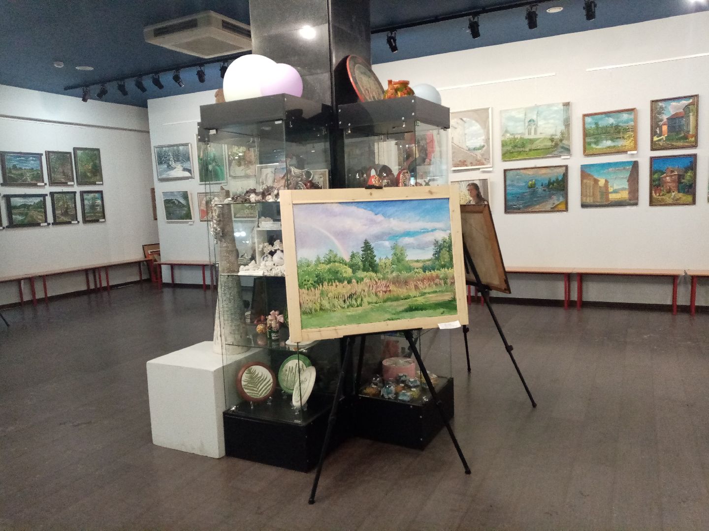 открытие выставки, искусство, художники, картины,