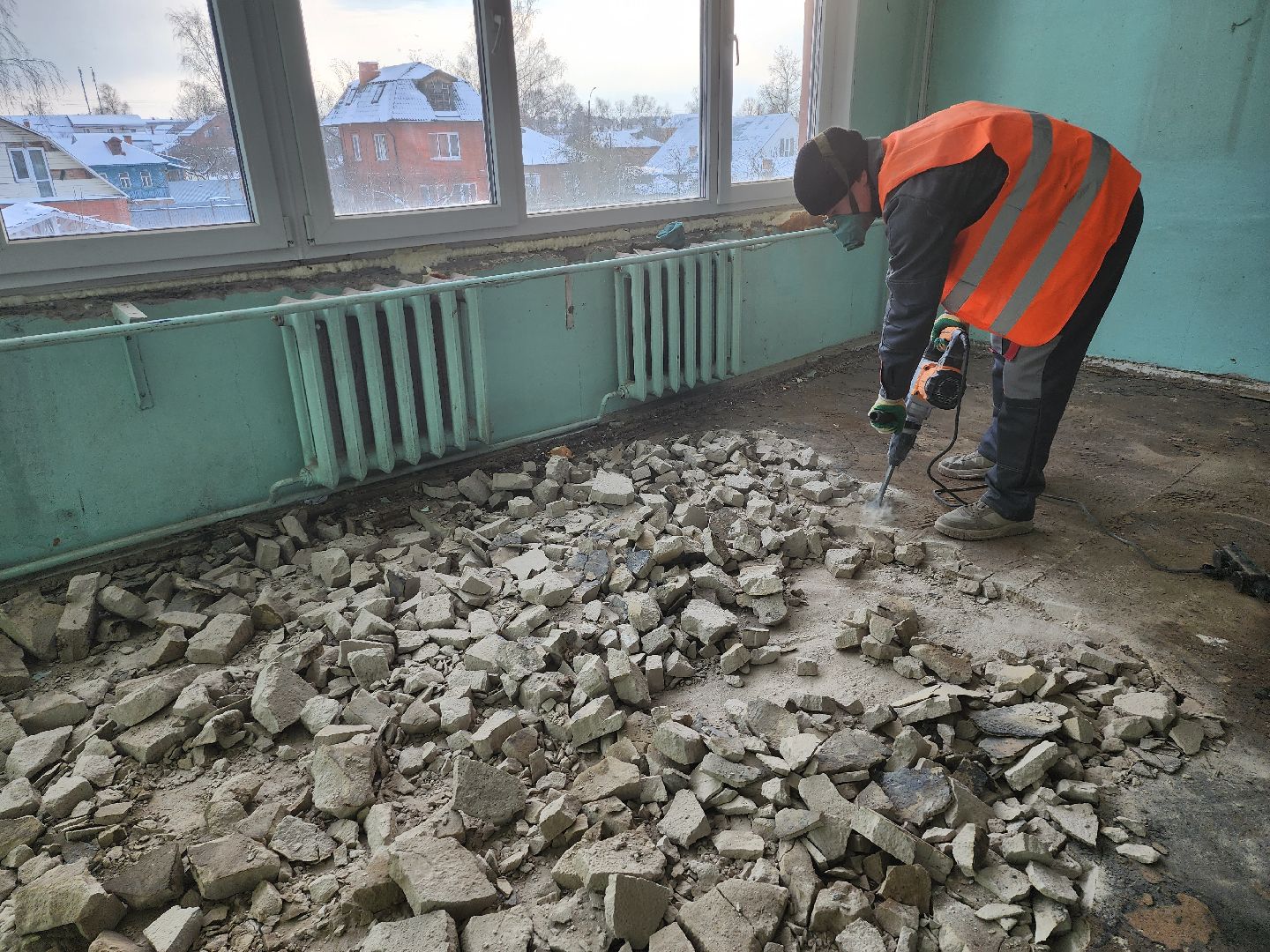 Серпухов, капитальный ремонт, школа 11, федеральная программа,