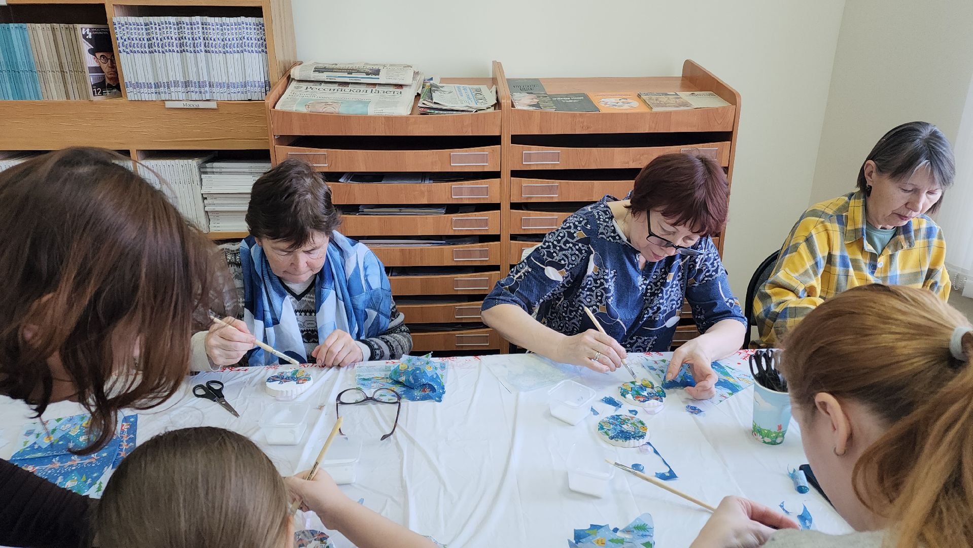 волоколамск, Декупаж, творческая студия, творчество, библиотека, мастер класс,
