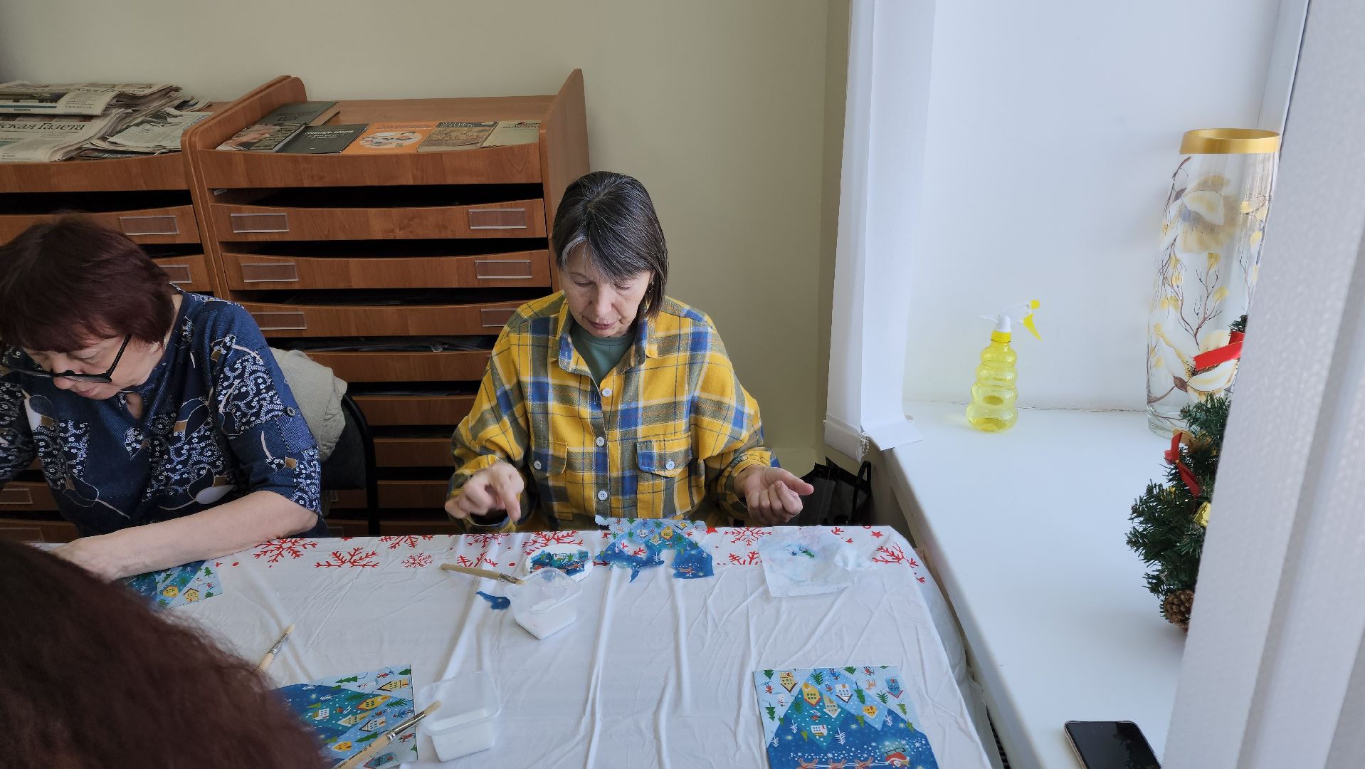 волоколамск, Декупаж, творческая студия, творчество, библиотека, мастер класс,