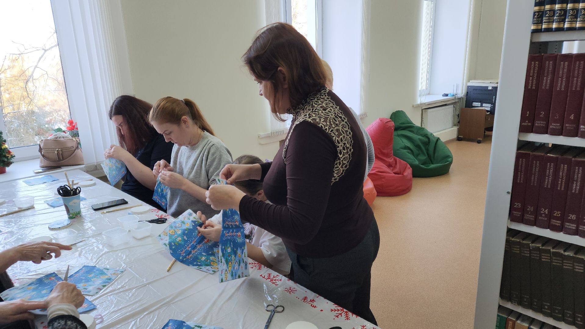 волоколамск, Декупаж, творческая студия, творчество, библиотека, мастер класс,