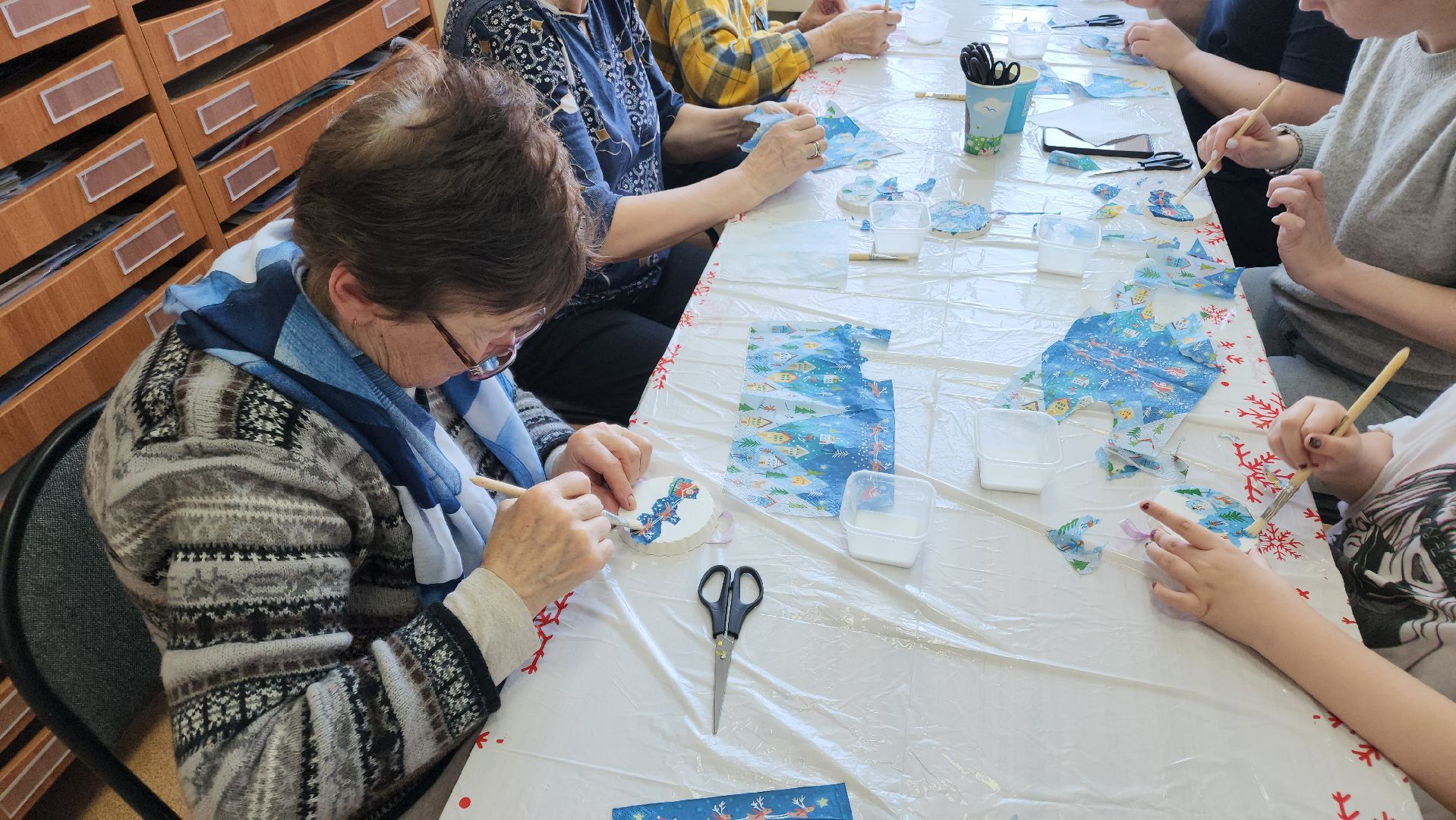 волоколамск, Декупаж, творческая студия, творчество, библиотека, мастер класс,