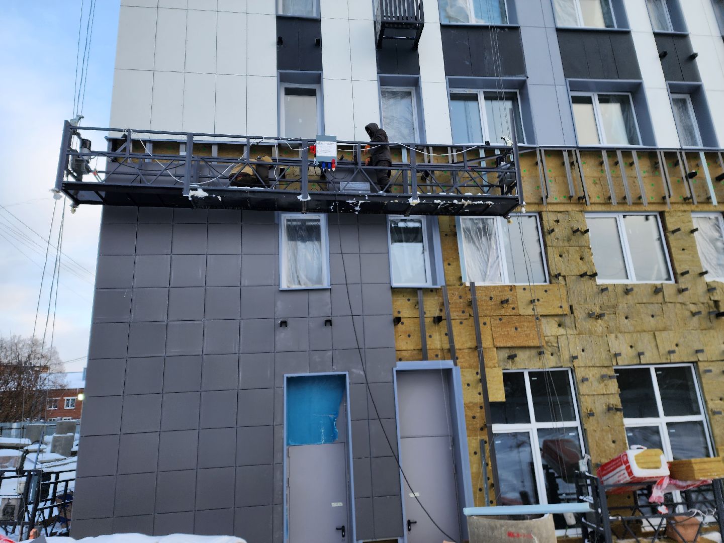 красноармейск, г.о. пушкинский, стройка, дом для переселенцев,