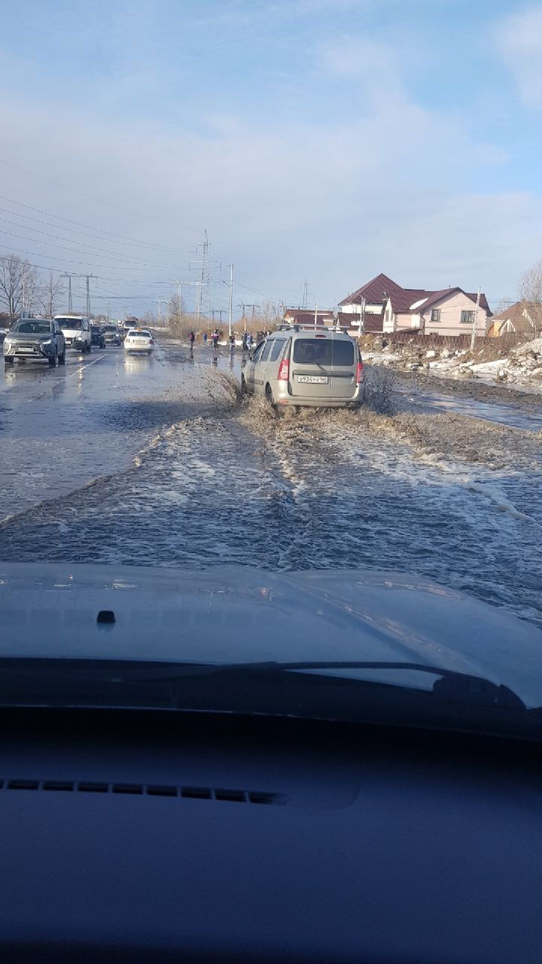 Осташковское шоссе, Мытищи, затопление, Юлия Купецкая