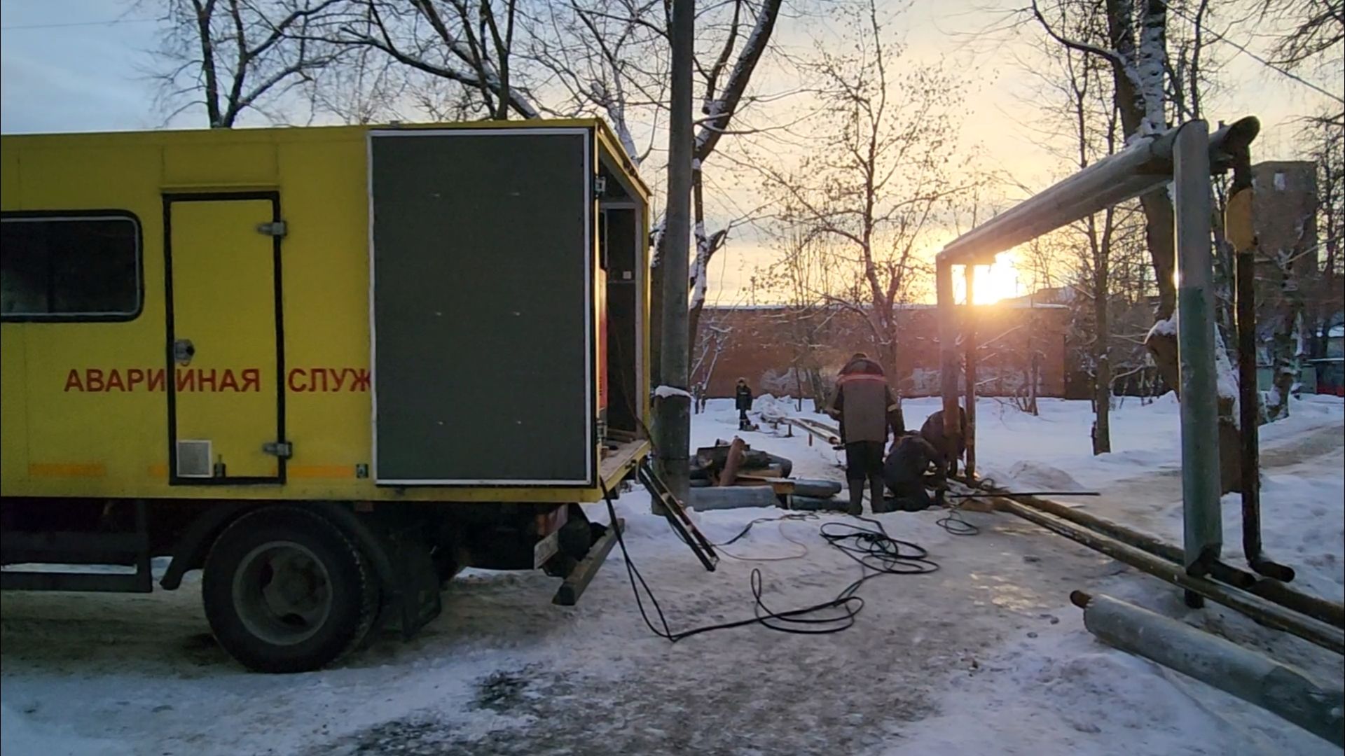 подольск, жкх, авария, климовск,