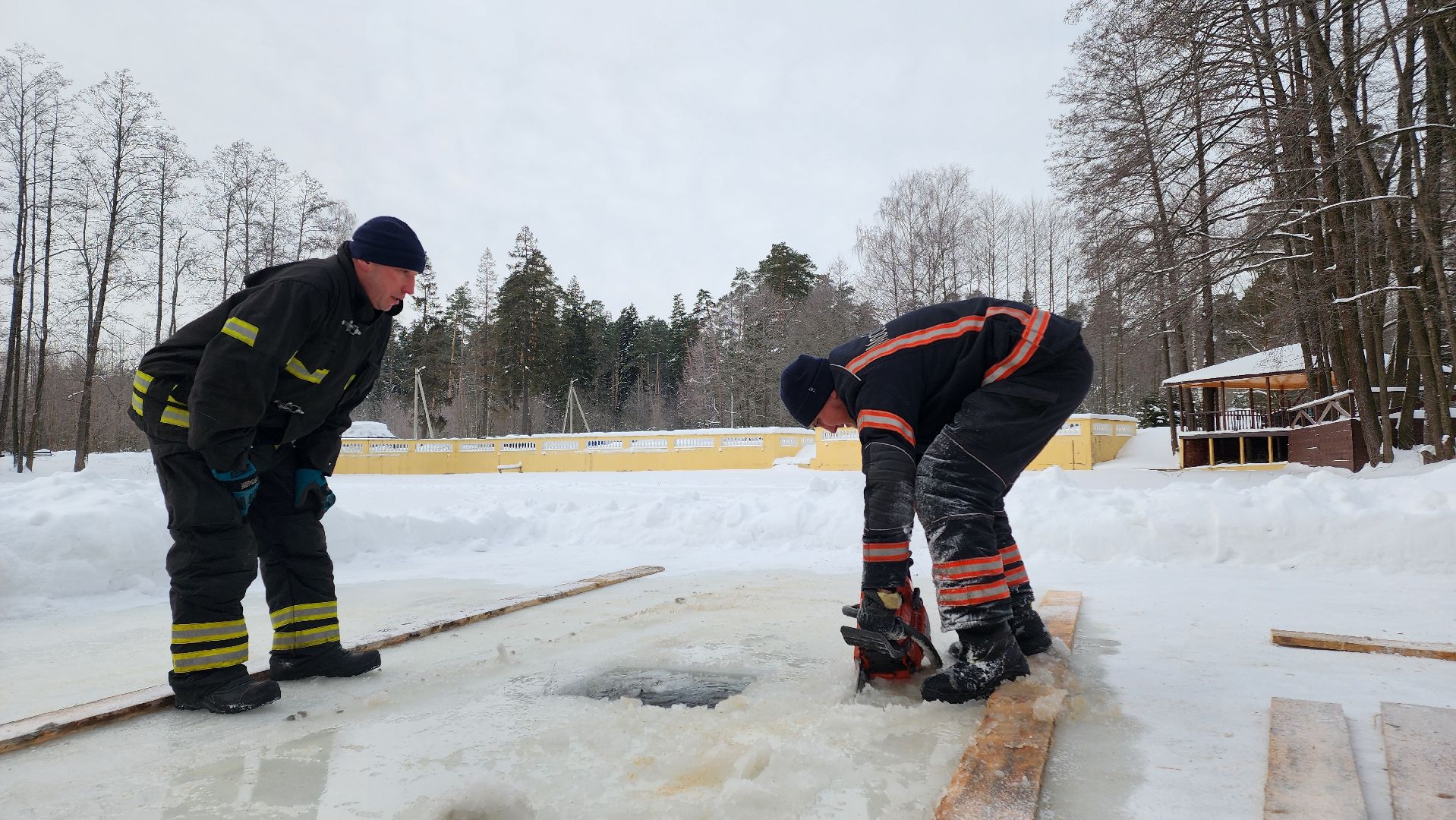 Крещение, Егореьвск, княжеский пруд, Подмосковье, Московская область,