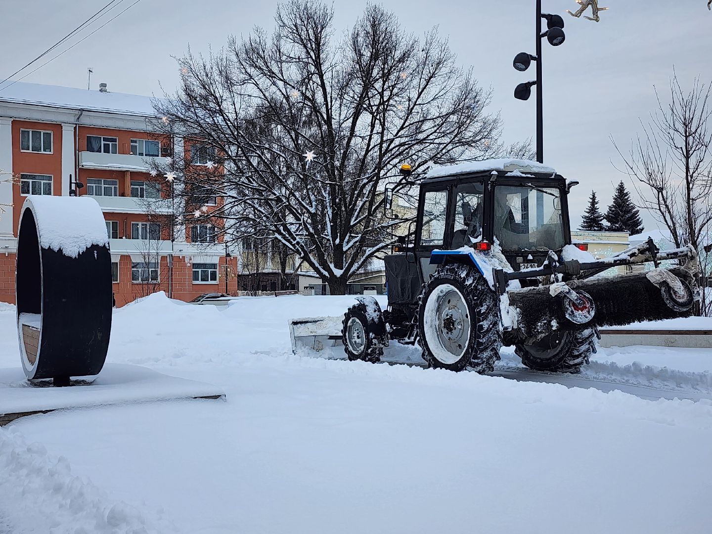 снегопад, уборка снега, коммунальные службы, Ногинск, Богородский городской округ,