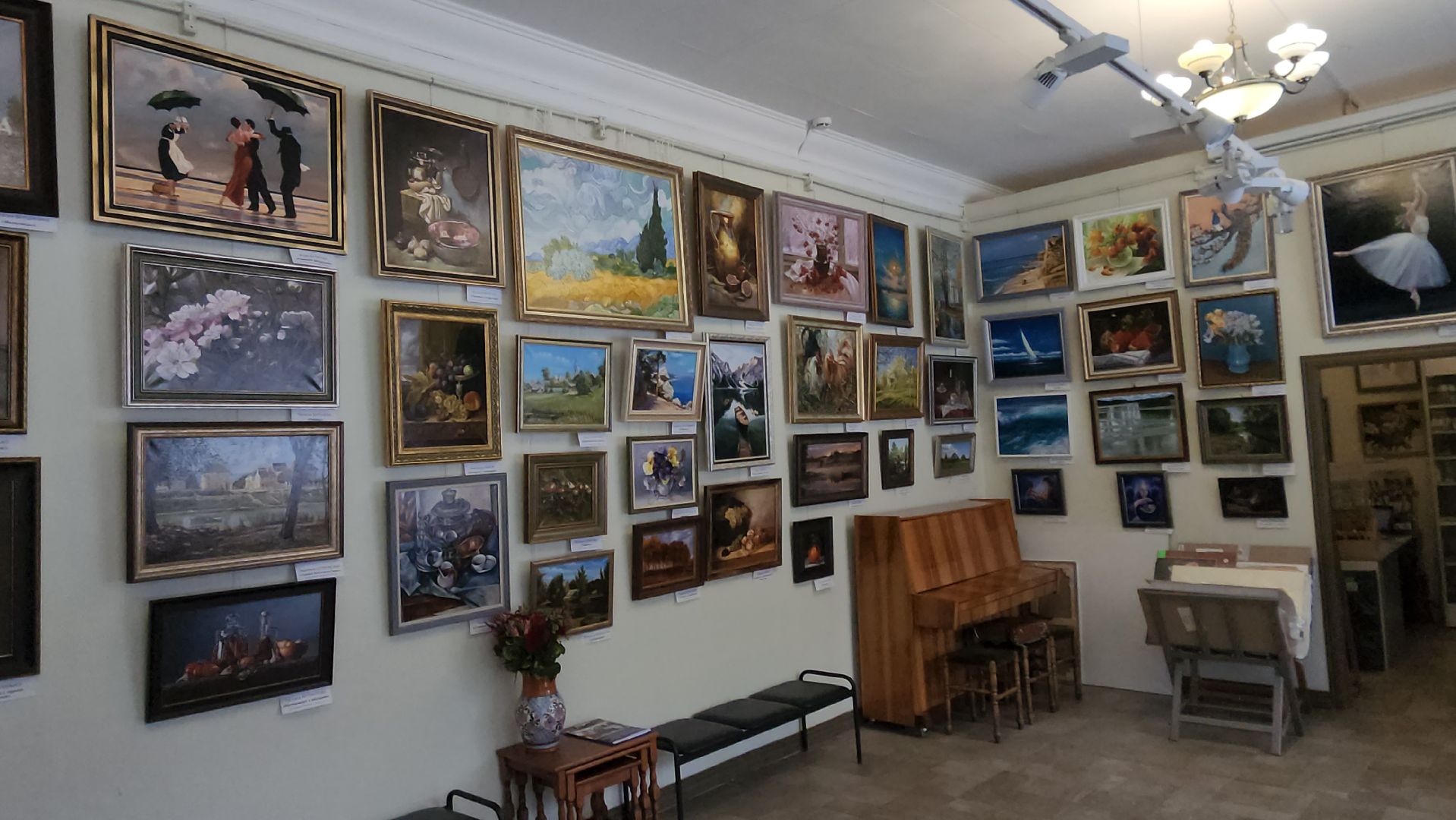 галерея, 5 Дом, Жуковского 5, Чугуев, класс технологии живописи, выставка,