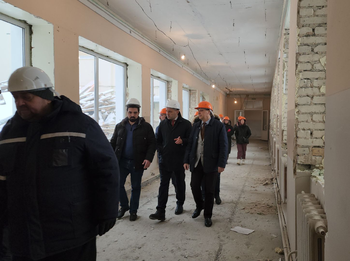 Строительство, Капитальный ремонт, Школа, Образование, Дети, Дубна,выездная администрация,