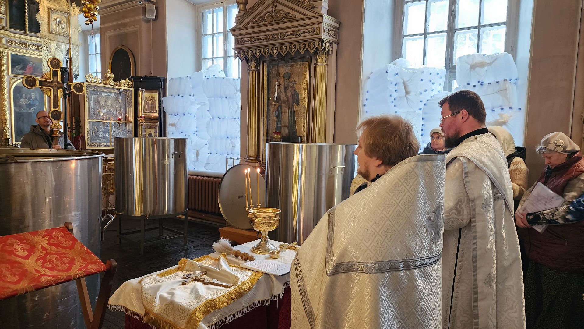 крещение господне, православный праздник, Лосино-Петровский, крещенские купели, подмосковье,