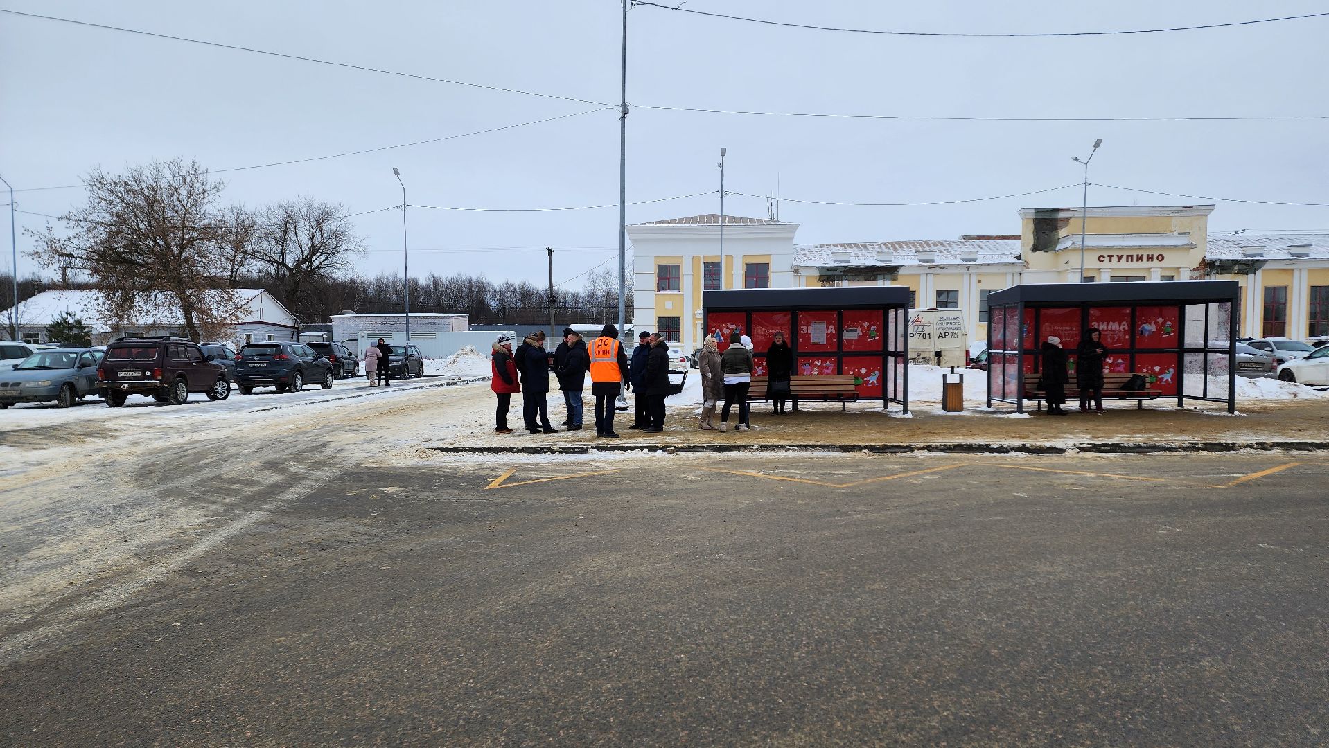 ступино, жд вокзал, благоустройство,