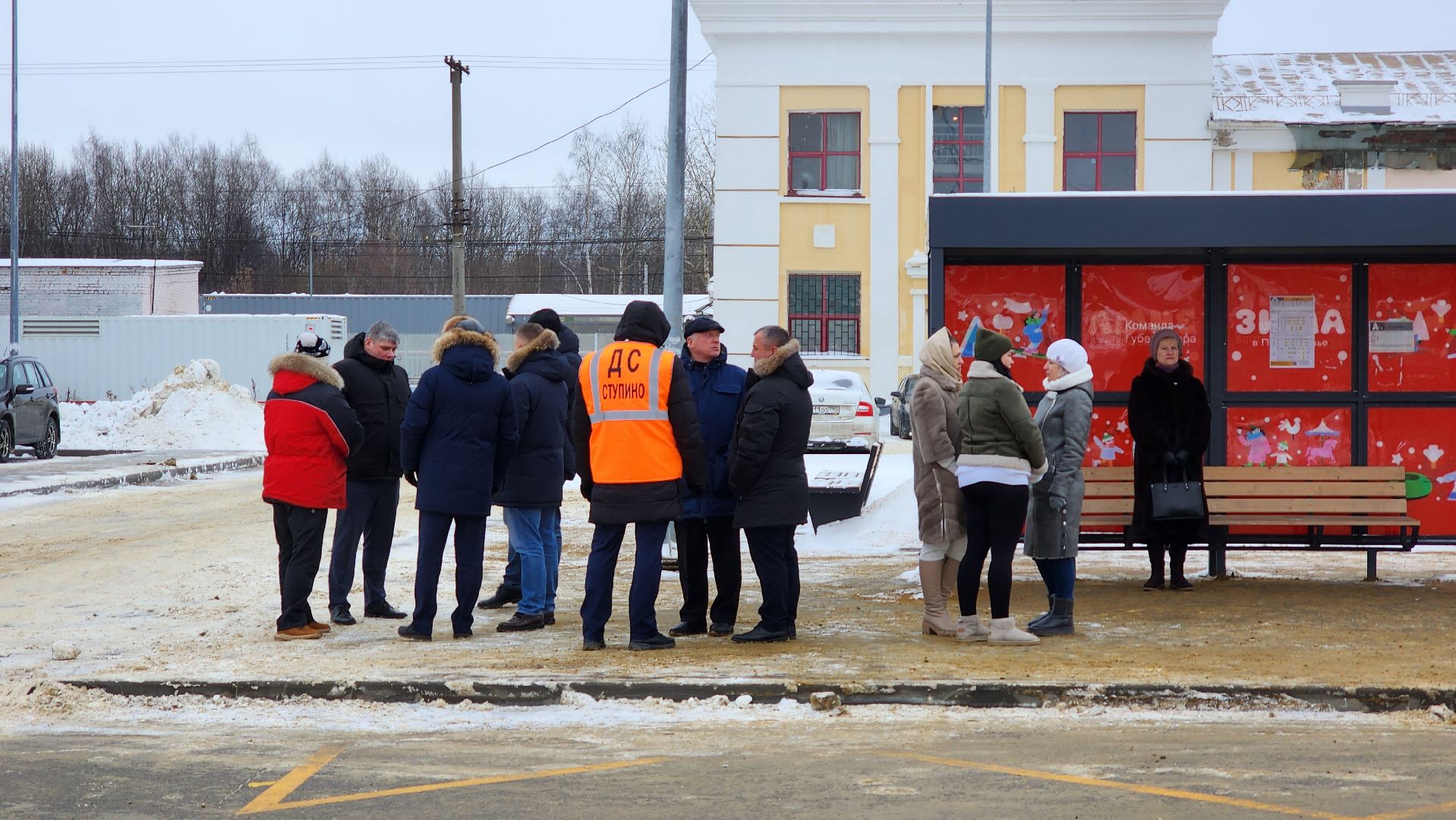 ступино, жд вокзал, благоустройство,