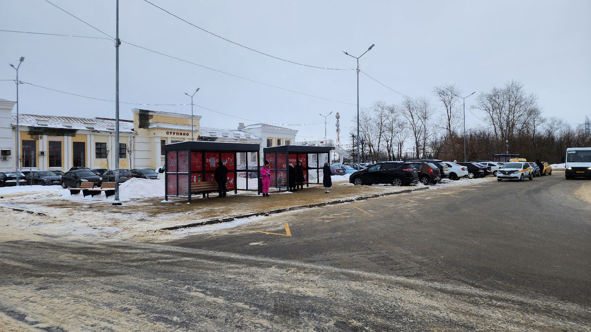 ступино, жд вокзал, благоустройство,