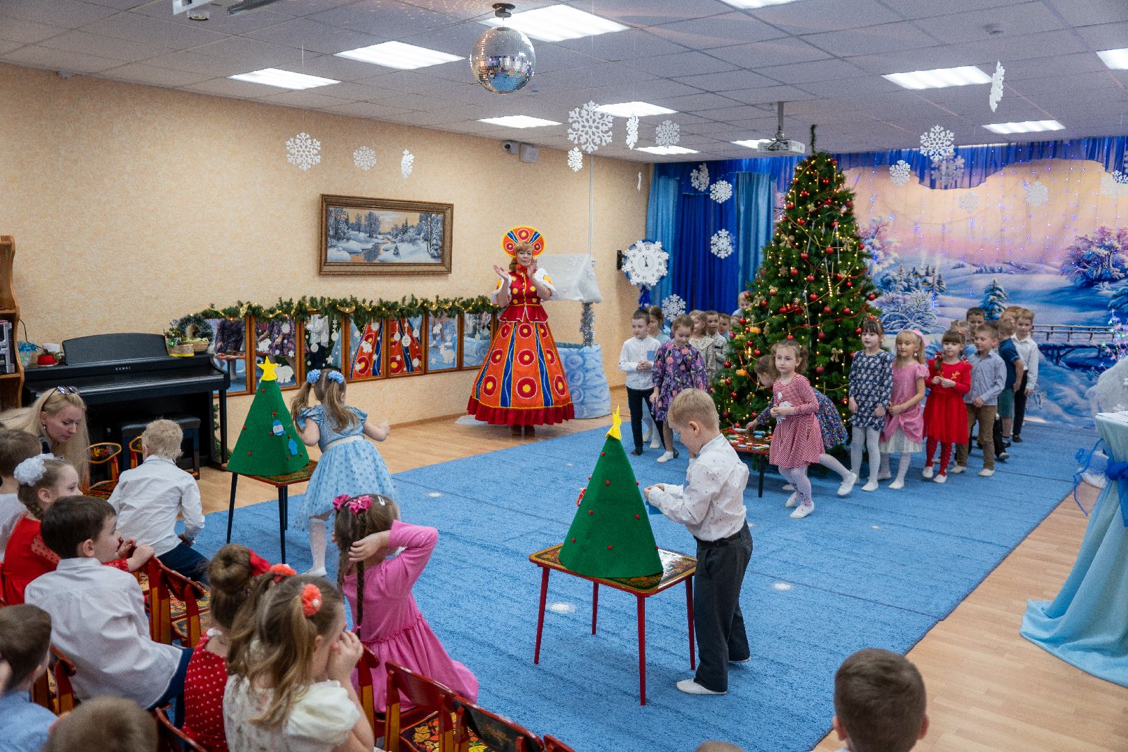 Егорьевск, Рождество, Крещение, Садик, детский сад, праздник,