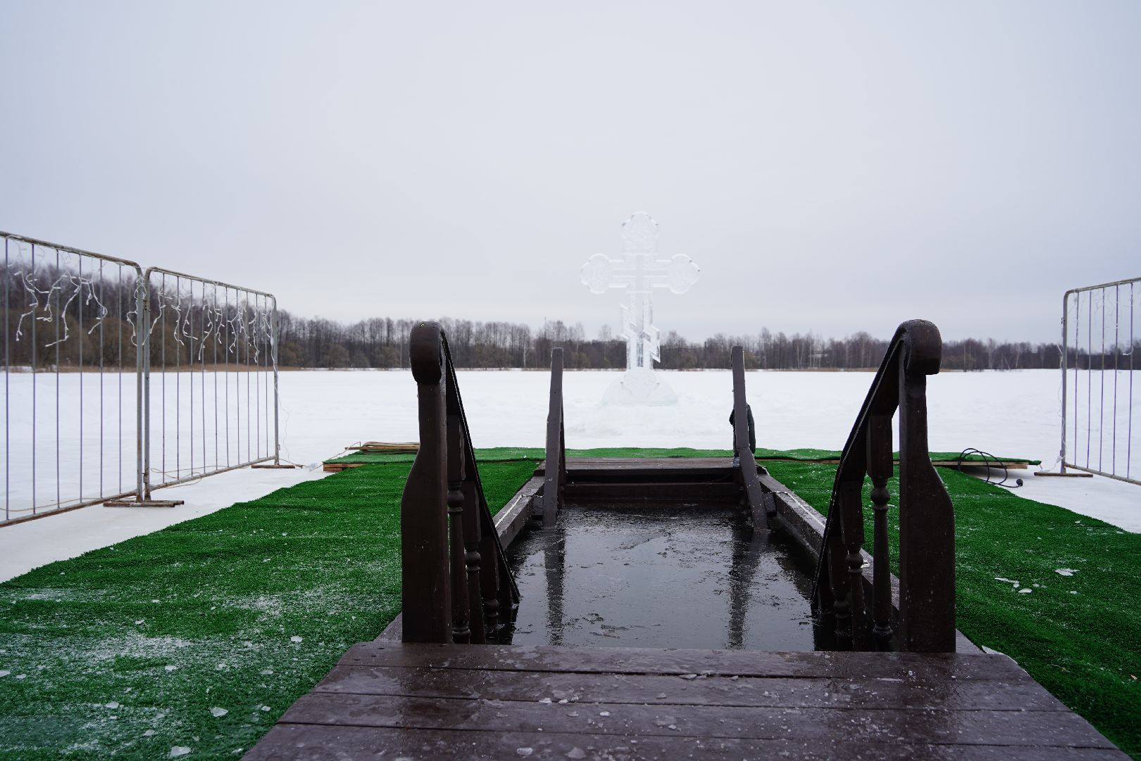 Крещение, купель, Рошаль, озеро, Юбилейное, православие, праздник, Большая Шатура,