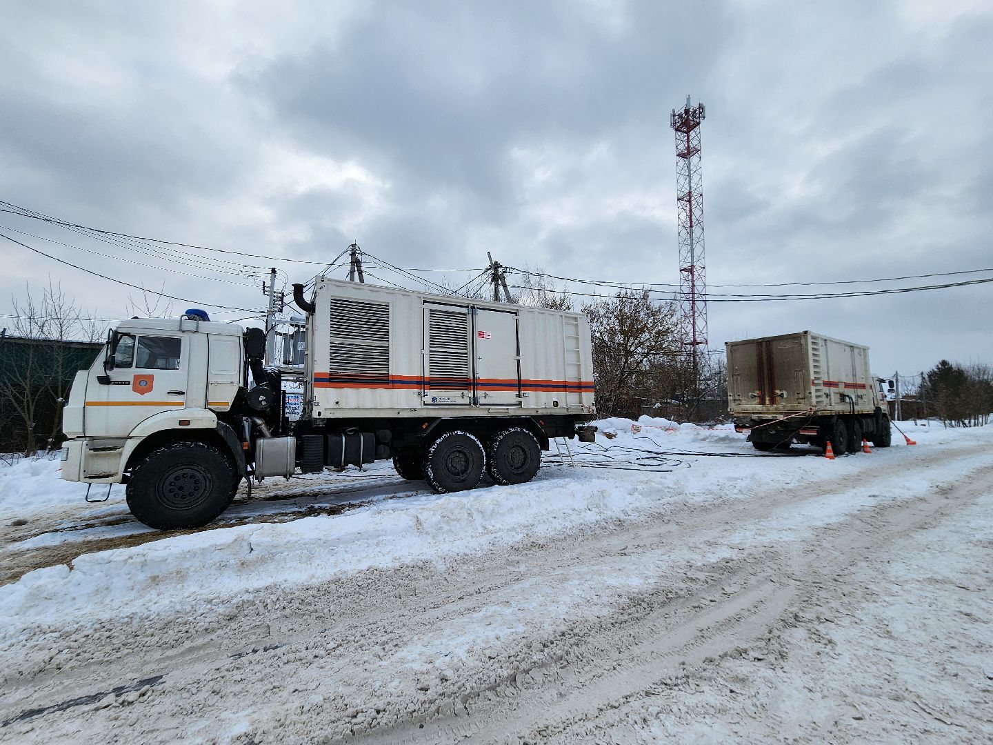 Истра, электроснабжение, авария, россети,