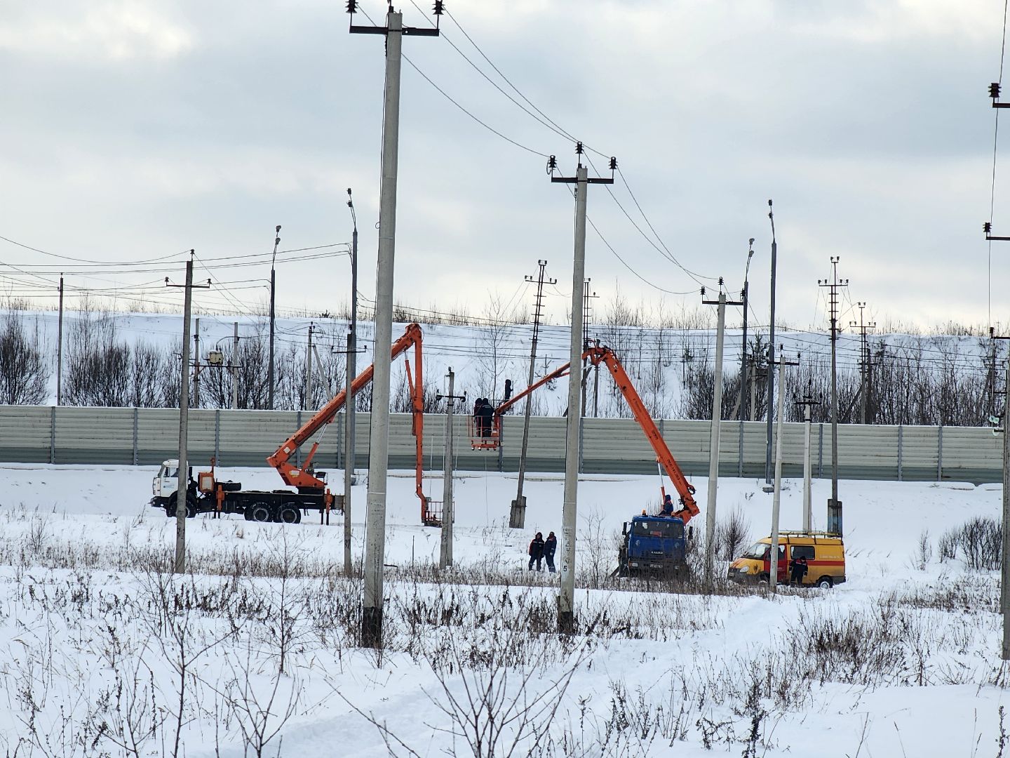 Истра, электроснабжение, авария,