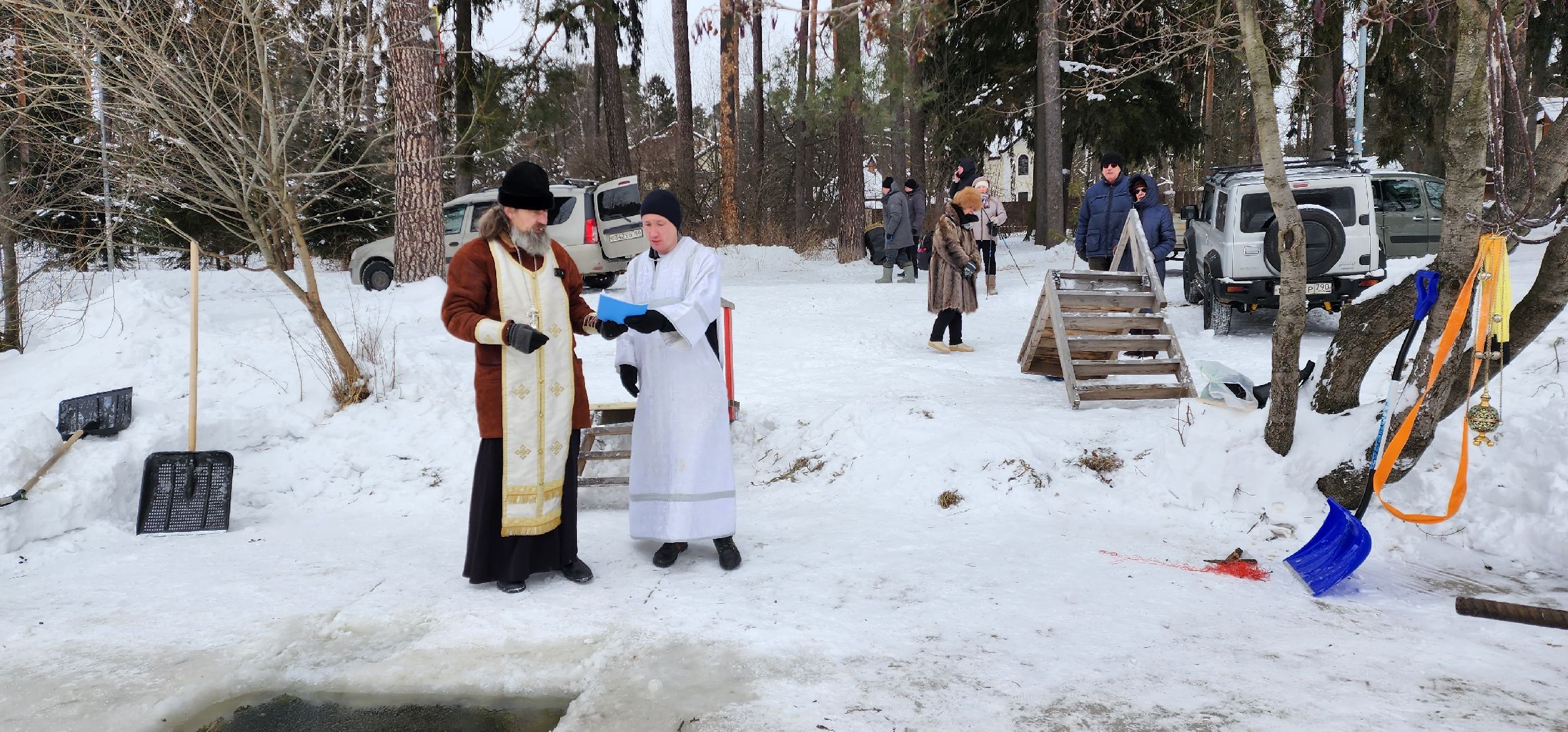 раменское, общество, православный праздник, крещение господне, освящение купели на Кратовском озере,