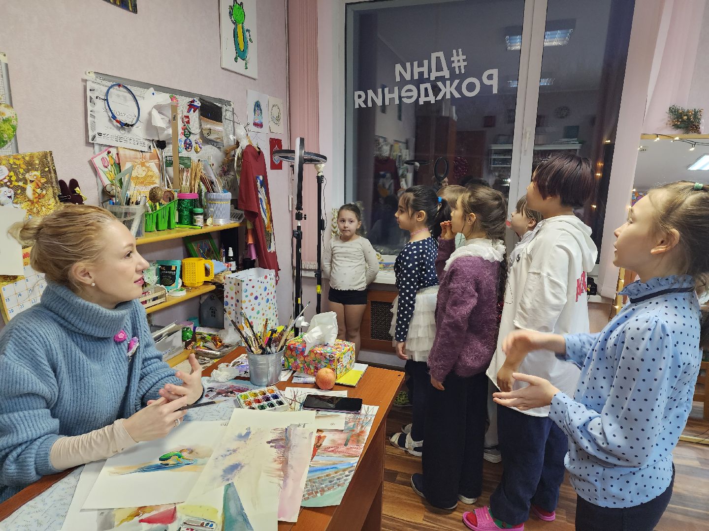 пушкино, живопись, творческая студия, художница,