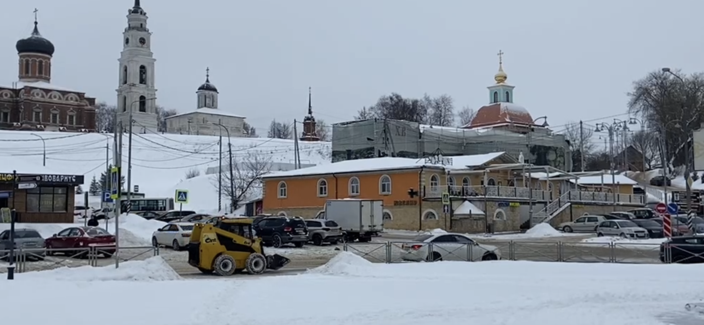 волоколамск, снегопад, дорожная безопасность, дорожная обстановка, дорожные службы, коммунальная техника, коммунальное предприятие,