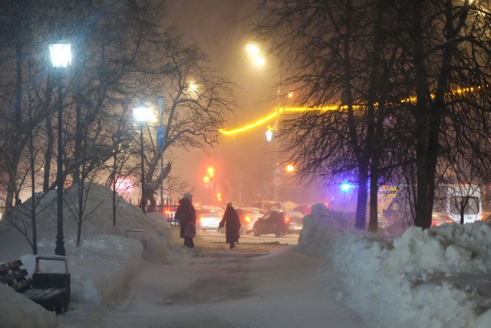 Сергиев Посад, Погода, Снегопад, Метель, Крещение, Дождь, Мокрый снег,