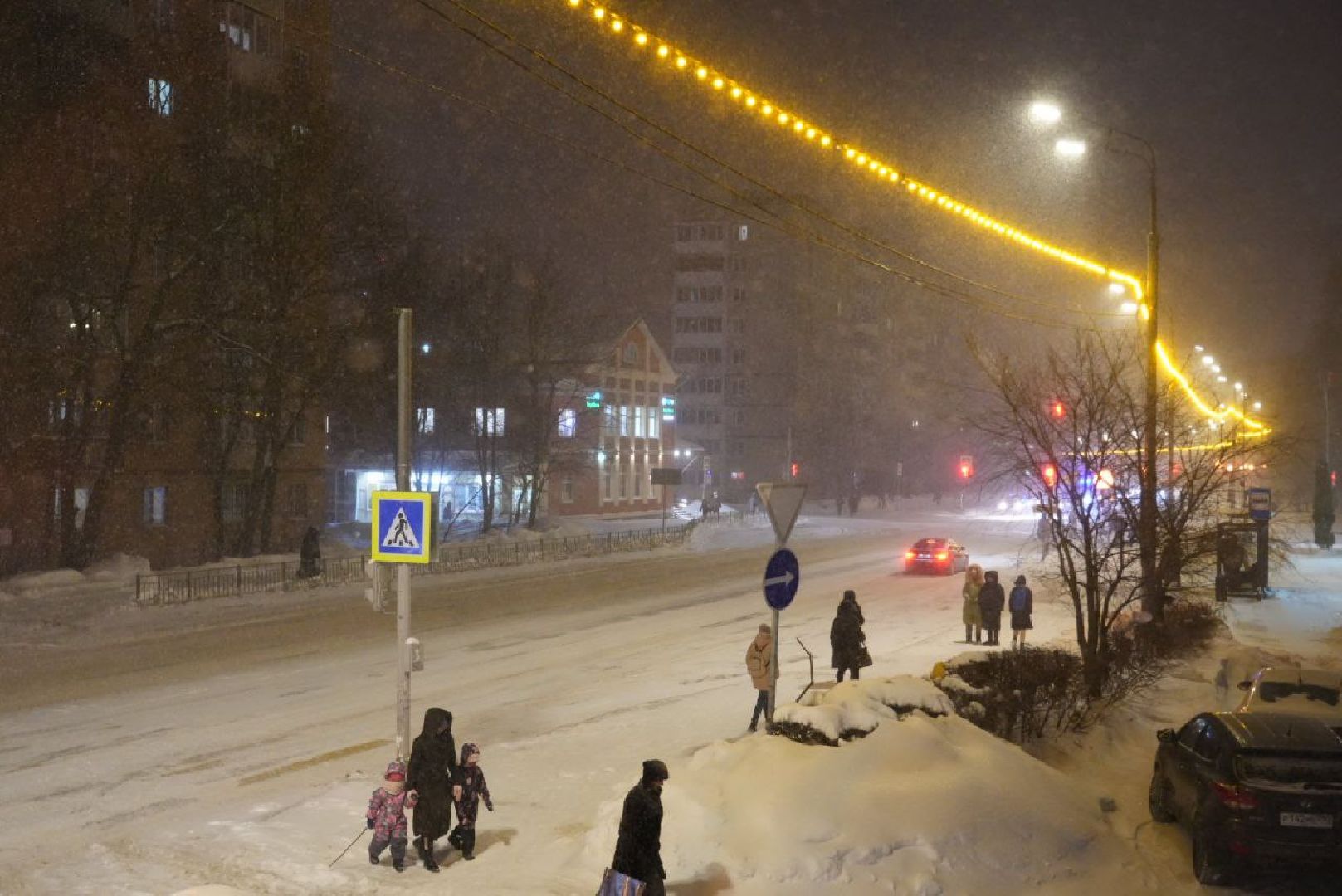 Сергиев Посад, Погода, Снегопад, Метель, Крещение, Дождь, Мокрый снег,