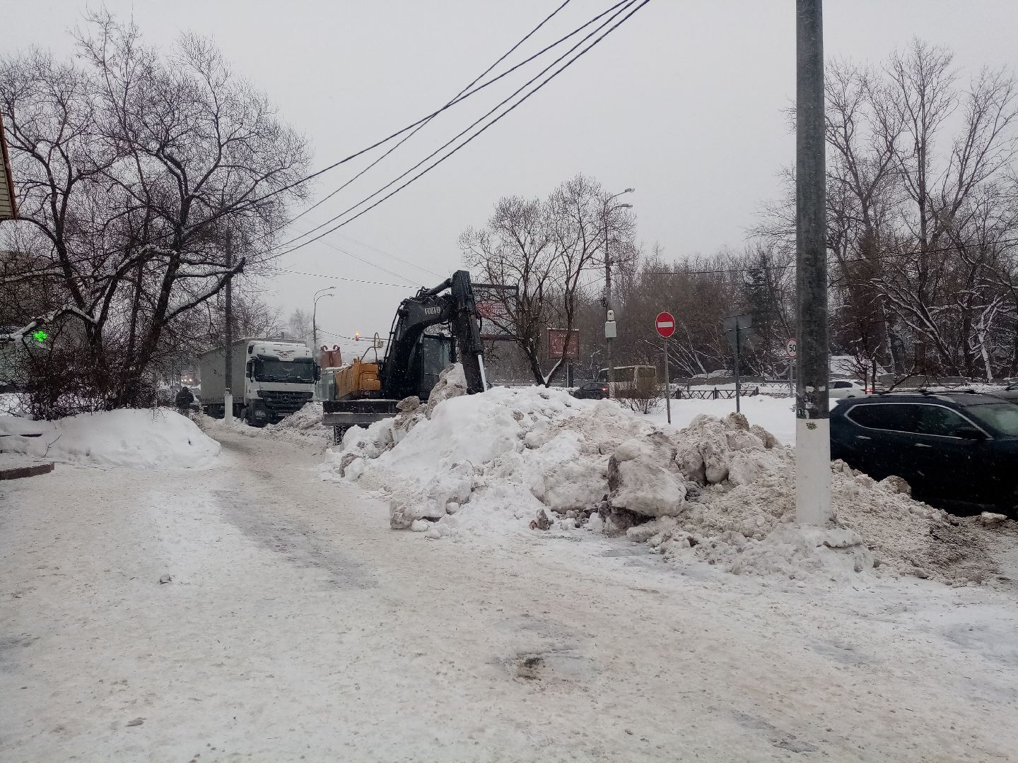 снежный шторм, непогода, природные аномалии,