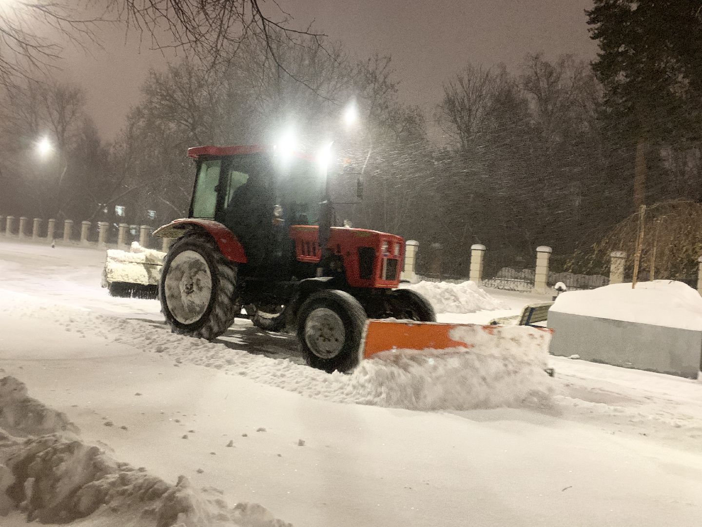 Балашиха, Подмосковье, Снегопад, дорожные службы, коммунальные службы,