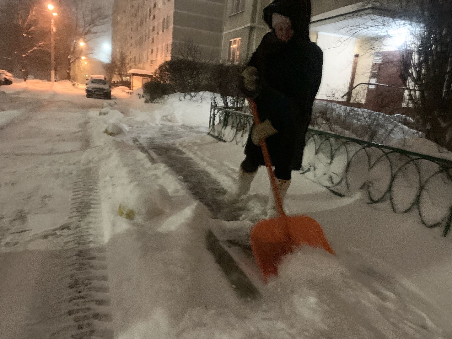Балашиха, Подмосковье, Снегопад, дорожные службы, коммунальные службы,
