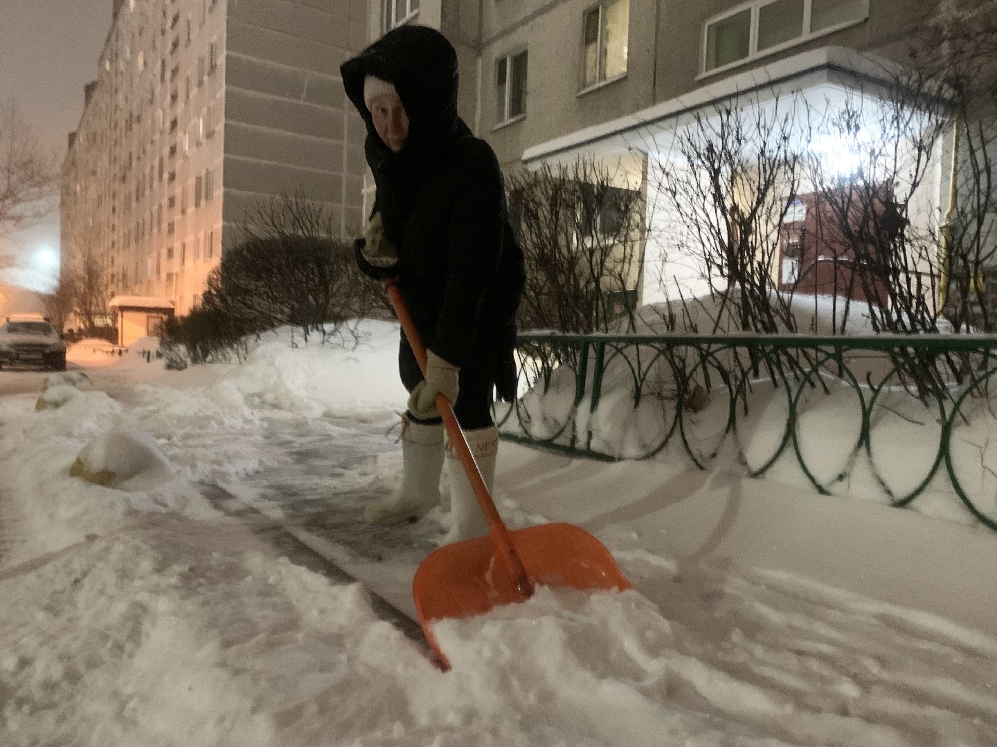 Балашиха, Подмосковье, Снегопад, дорожные службы, коммунальные службы,