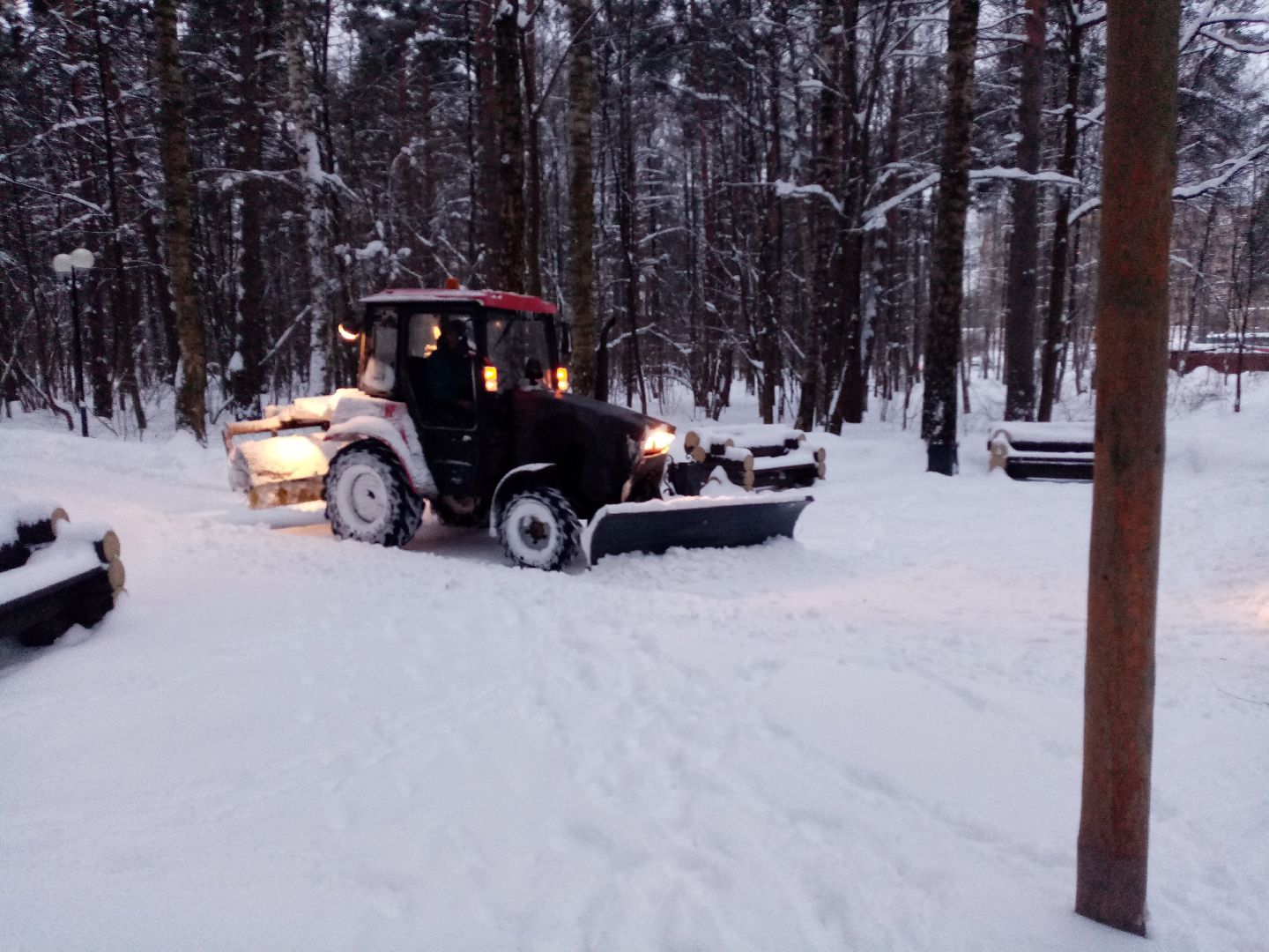 снегопад, непогода, уборка снега, жкх подмосковья,