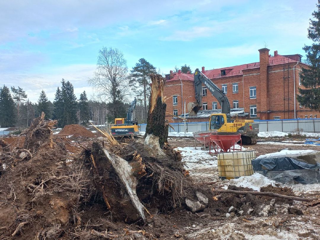 строительство, школа, пристройка