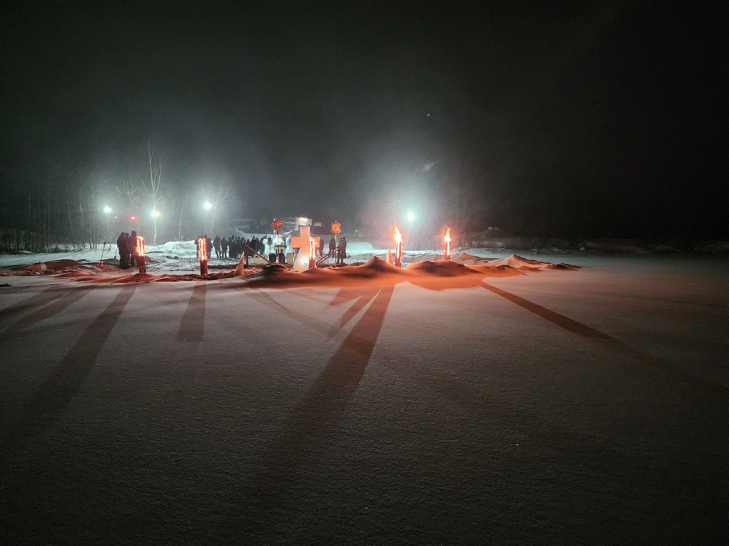 крещение господне, прорубь,