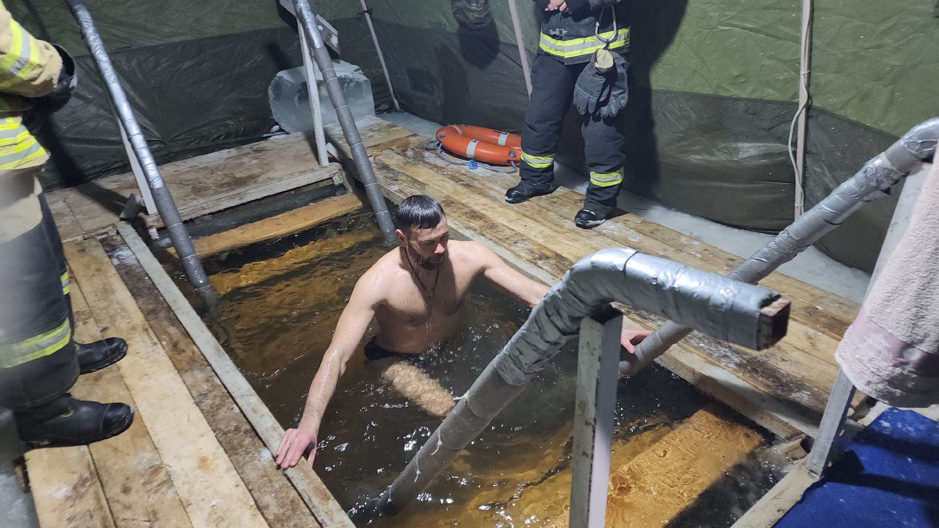 волоколамск, крещение, крещение господне, праздник, купание, традиции,