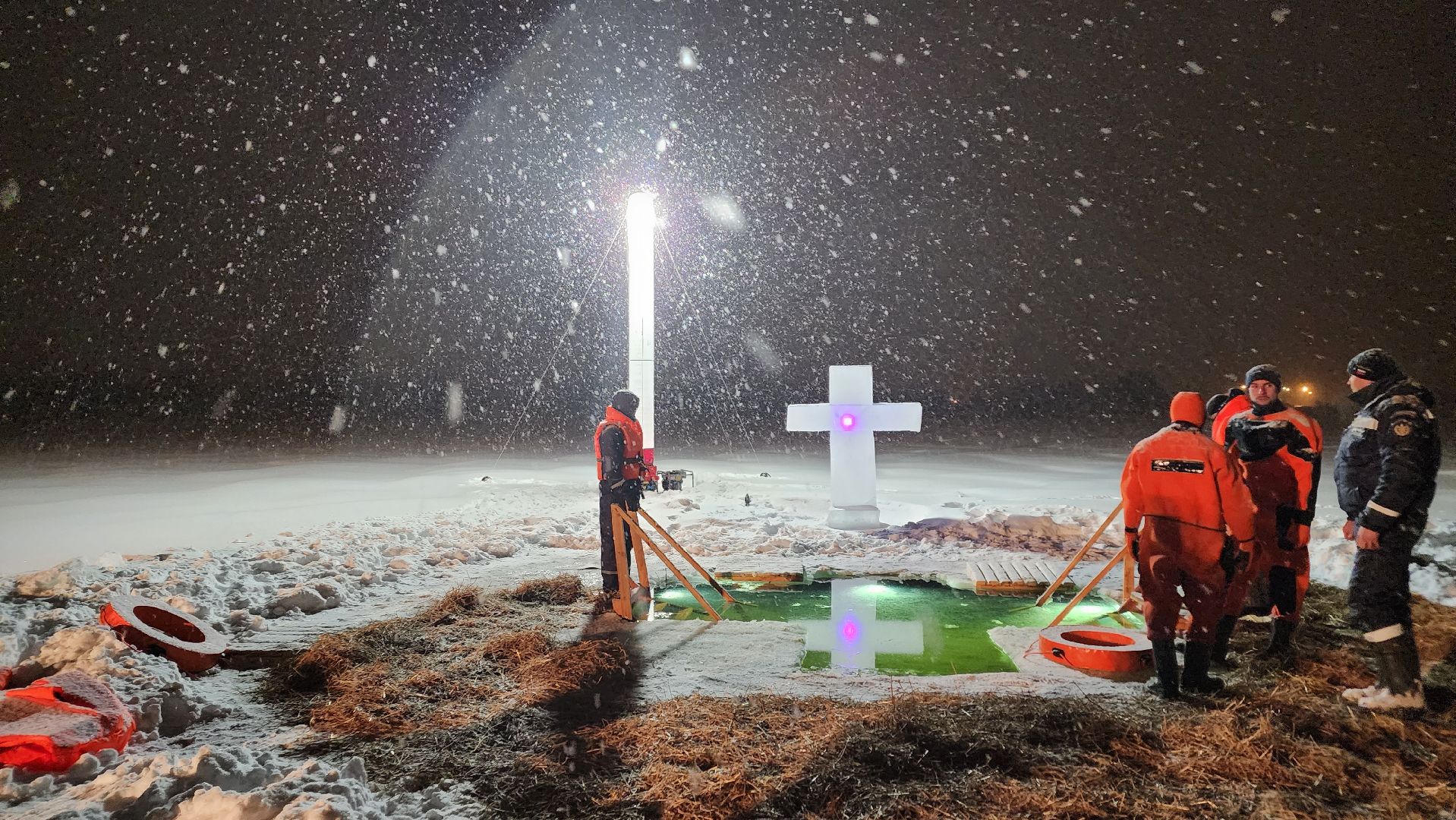 ступино, крещение господне, крещенские купания,