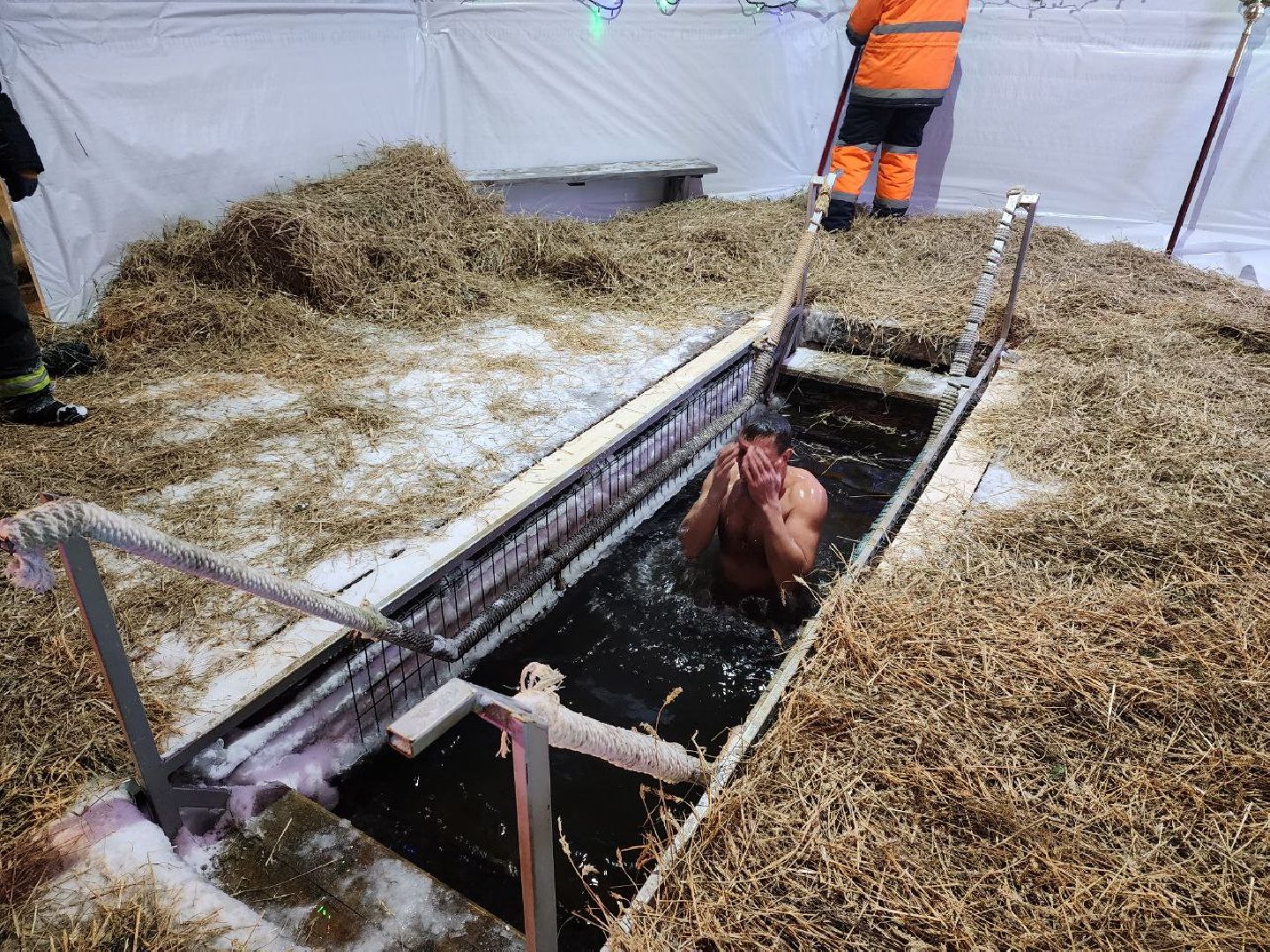 можайск, можайский городской округ, подмосковье, крещения, крещенские купания, жители, купель, Крещение Господне,