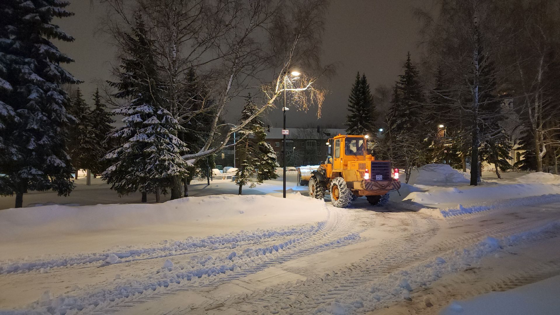 ступино, снегопад, уборка снега,