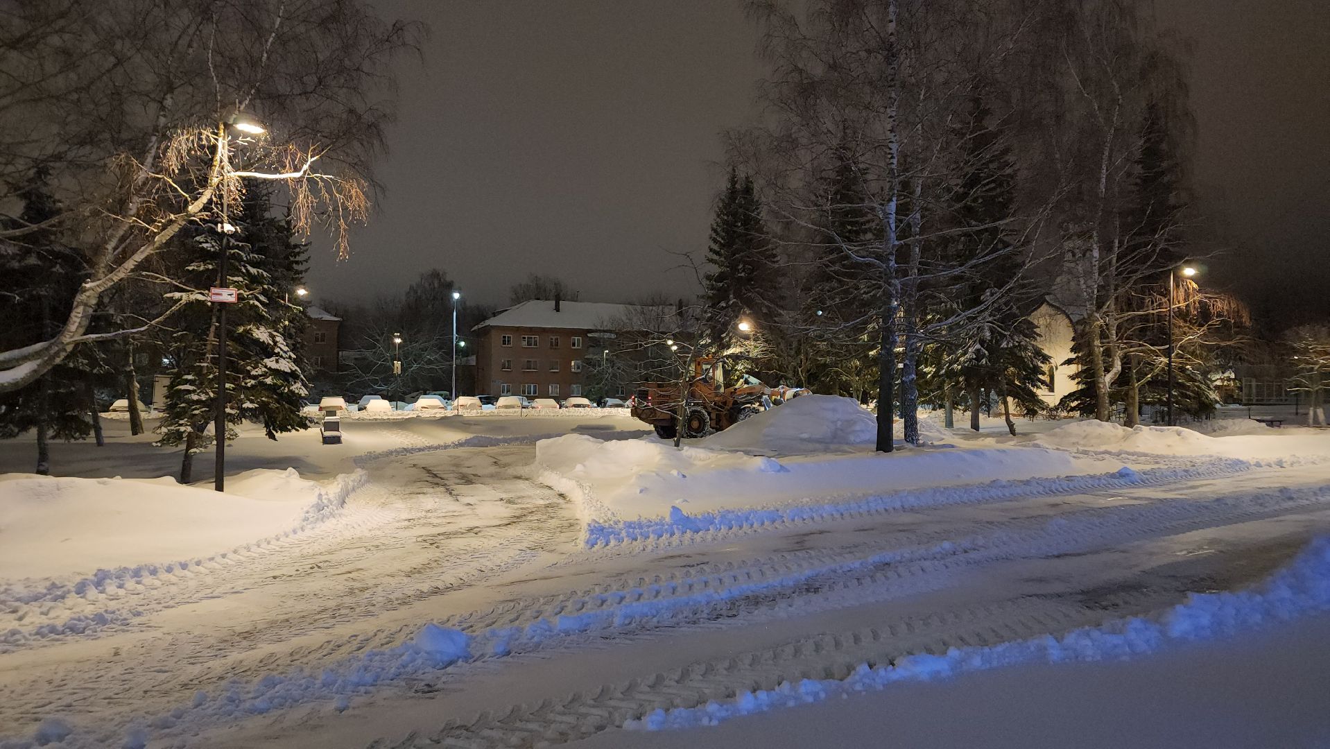 ступино, снегопад, уборка снега,