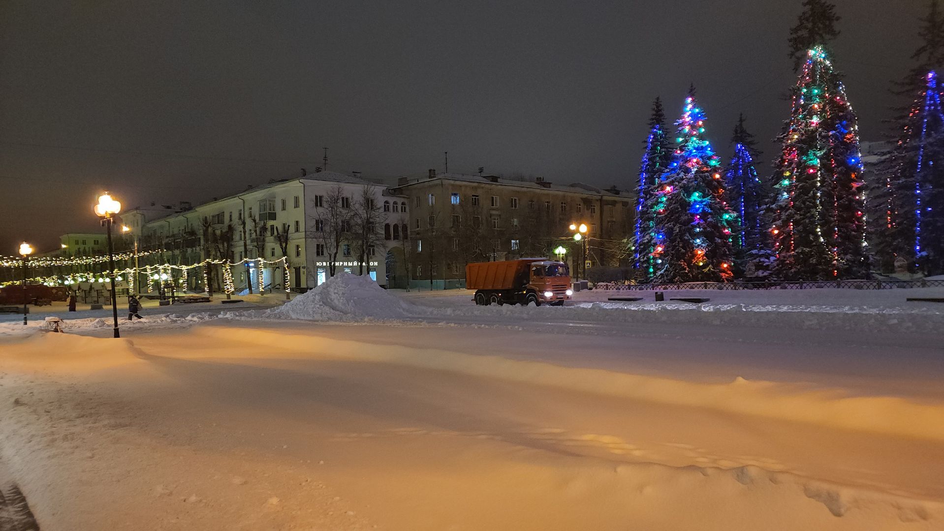 ступино, снегопад, уборка снега,