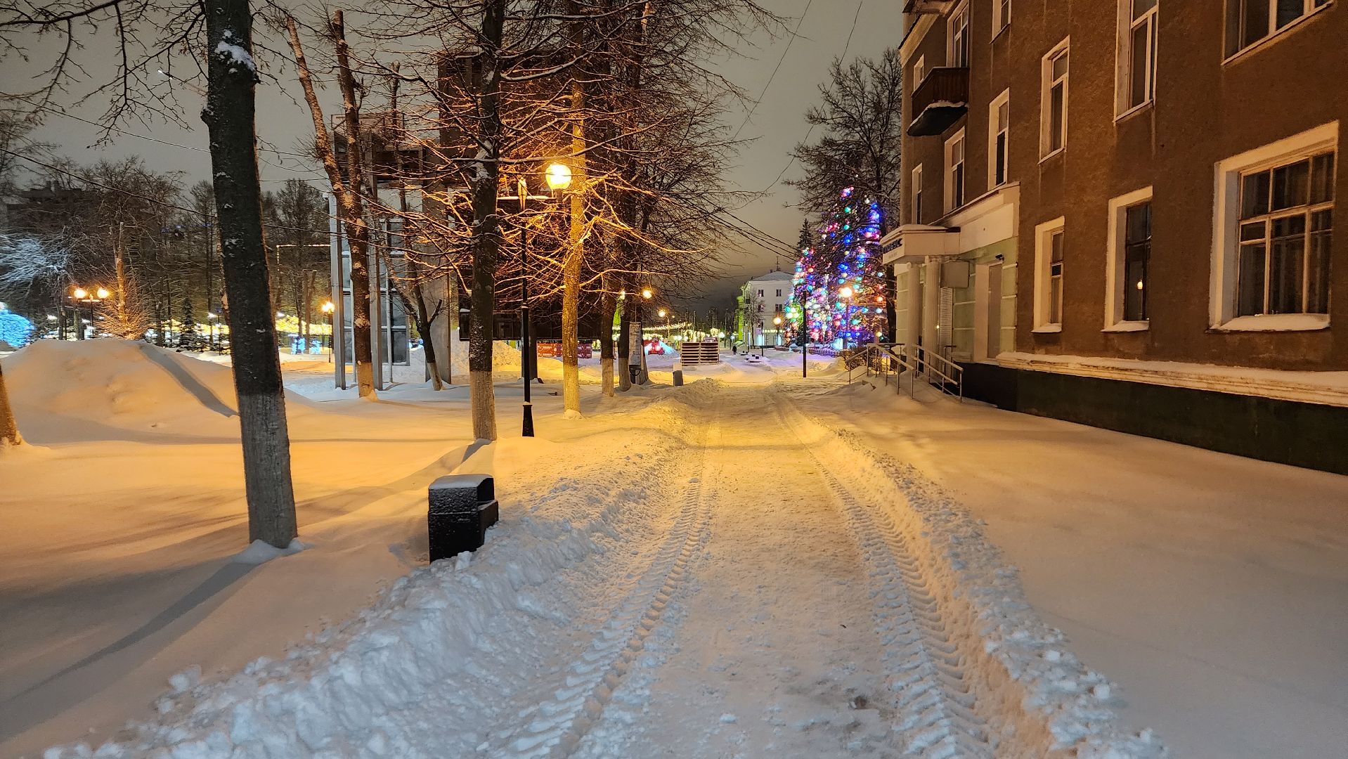 ступино, снегопад, уборка снега,