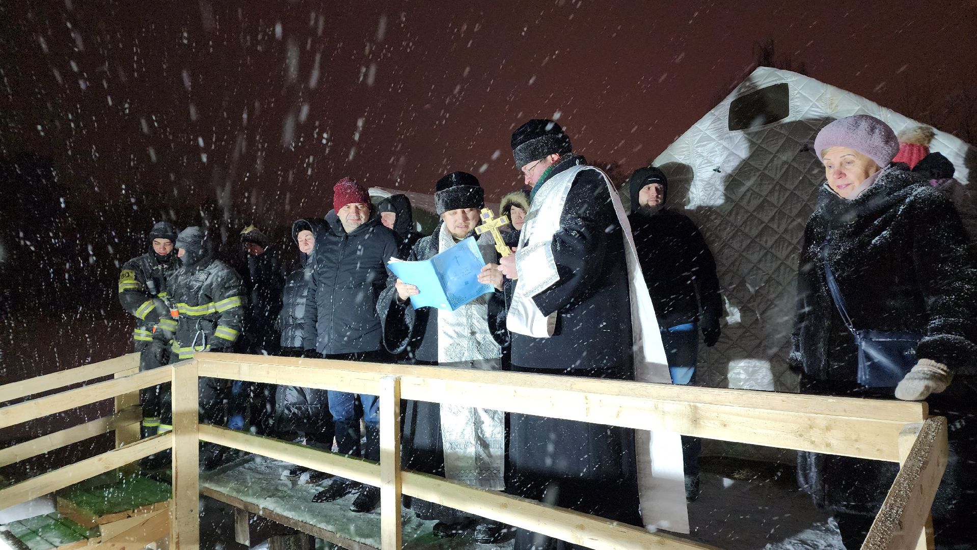 праздник, крещение господне, Лосино-Петровский,