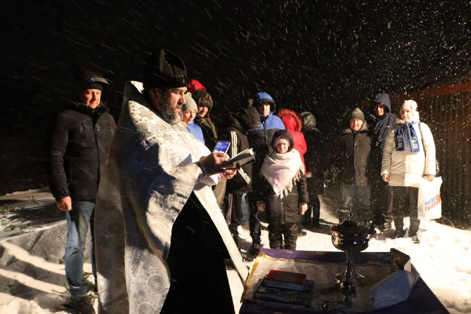 Серебряные Пруды, Крещение Господне,